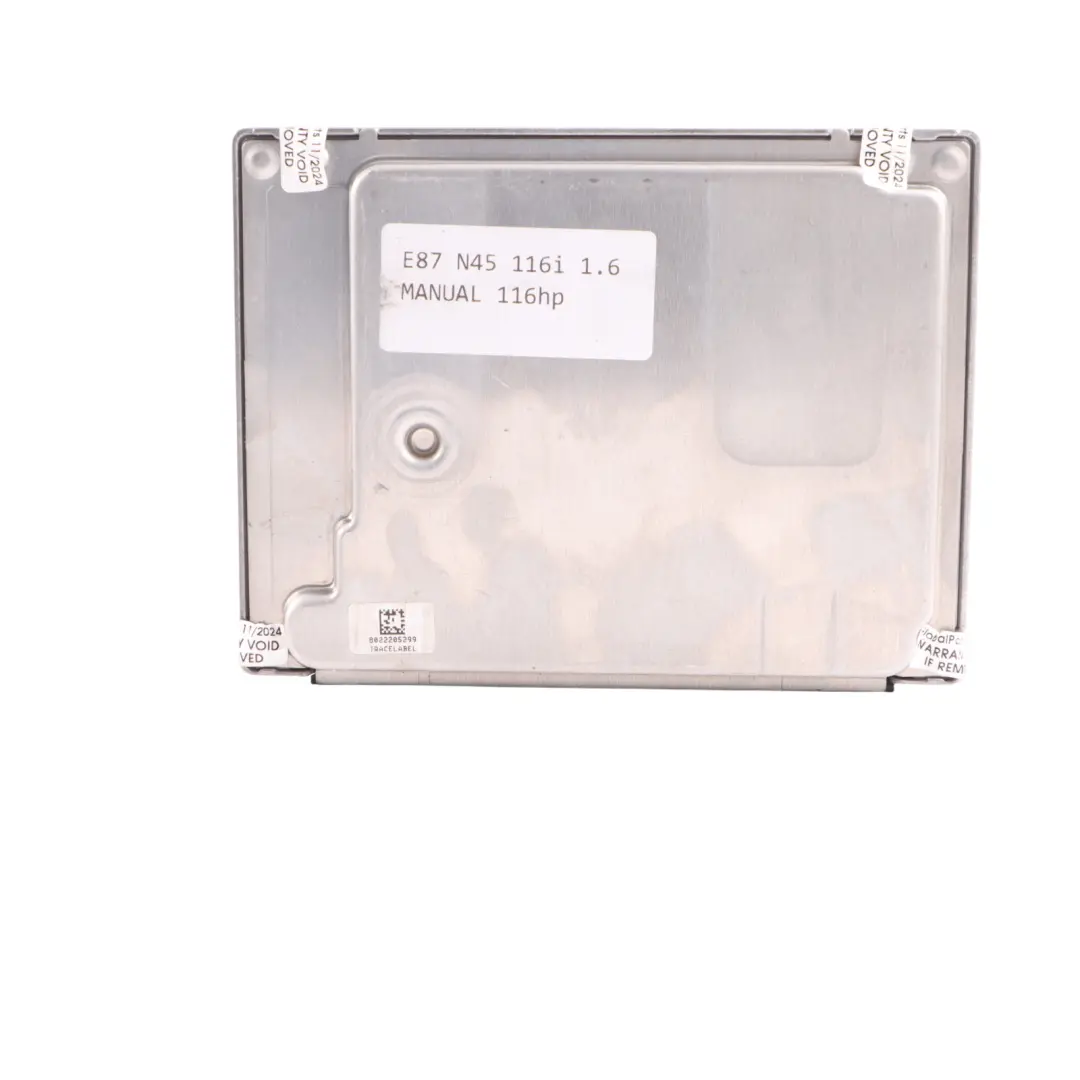 N45 Petrol ECU Kit DME CAS2 + Key BMW 1 3 Series E87 E90 116i 316i - SKU 7557809-1 - Part number 7557809