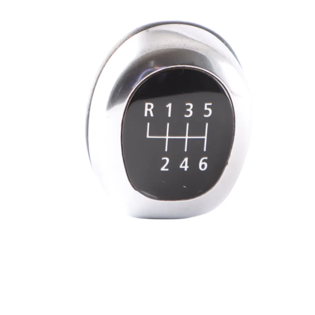 BMW 1 3 X1 Series E84 E87 E90 E60 LCI Gear Shift Knob 6 Gear Perlglanz Chrome - SKU 7566267-1 - Numéro de pièce 7529088
