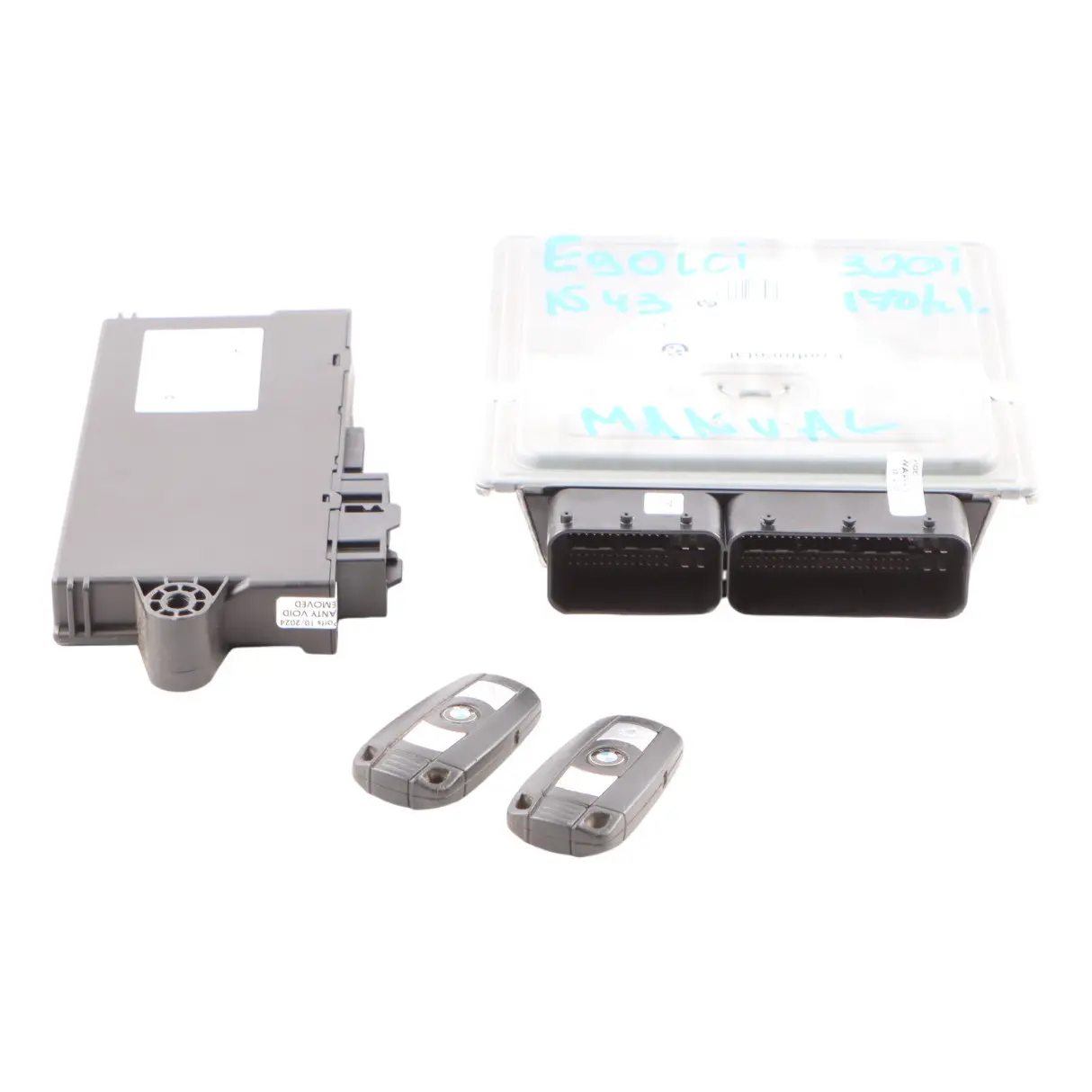 BMW E87 LCI E90 120i 320i Petrol ECU Kit N43 DME 7595179 CAS3 + Key