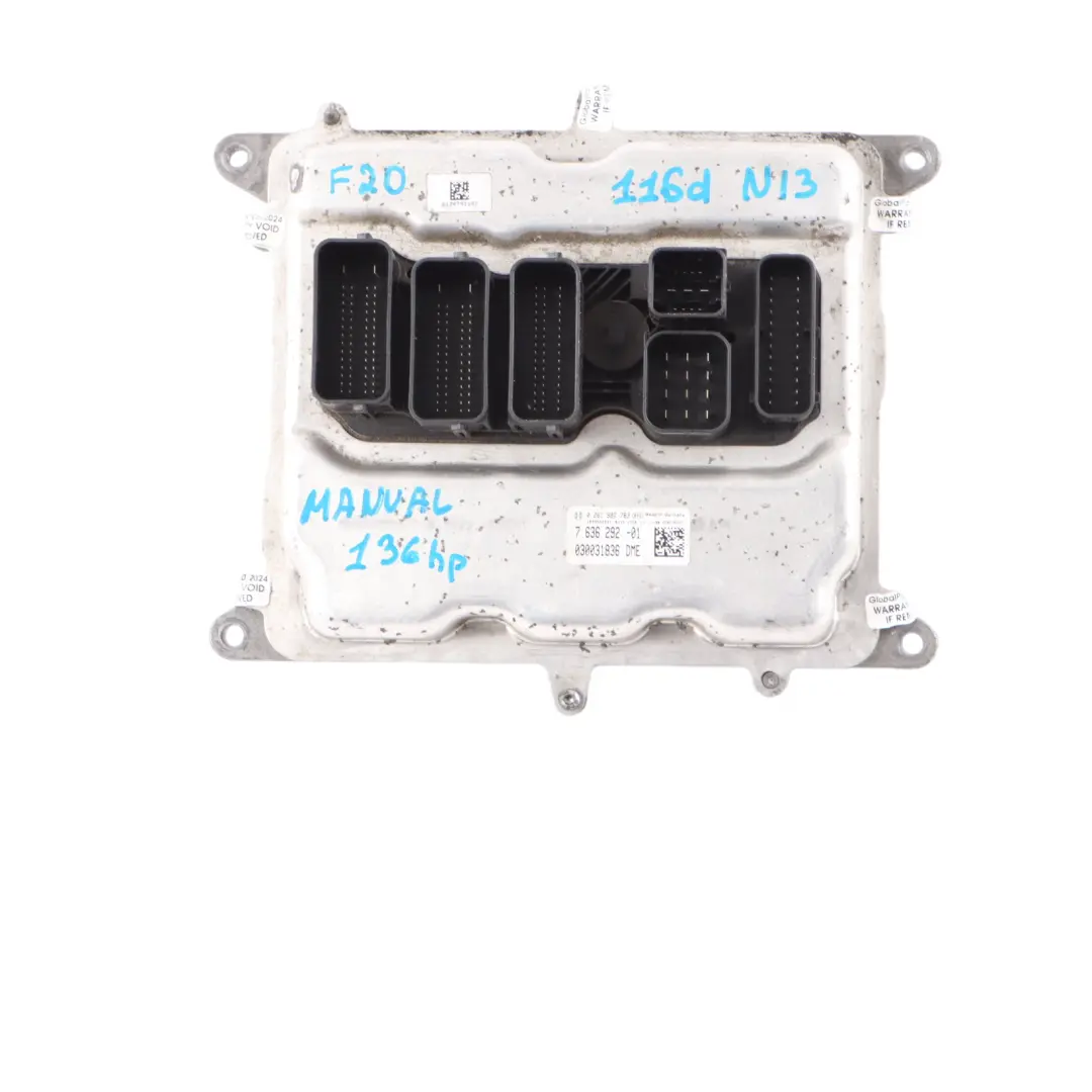 BMW F20 F30 116i 316i N13 136HP Engine ECU KIT DME + FEM + Key + Lock - SKU 7636292-1 - Part number 7636292