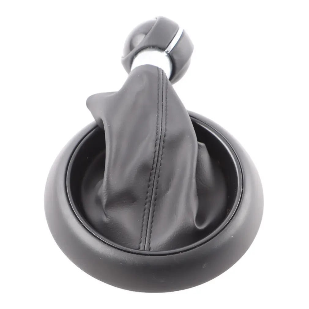 Mini F55 F56 F57 Pomo de la palanca de cambios de 6 velocidades de cuero - SKU 7641999-1 - Número de pieza 7641999