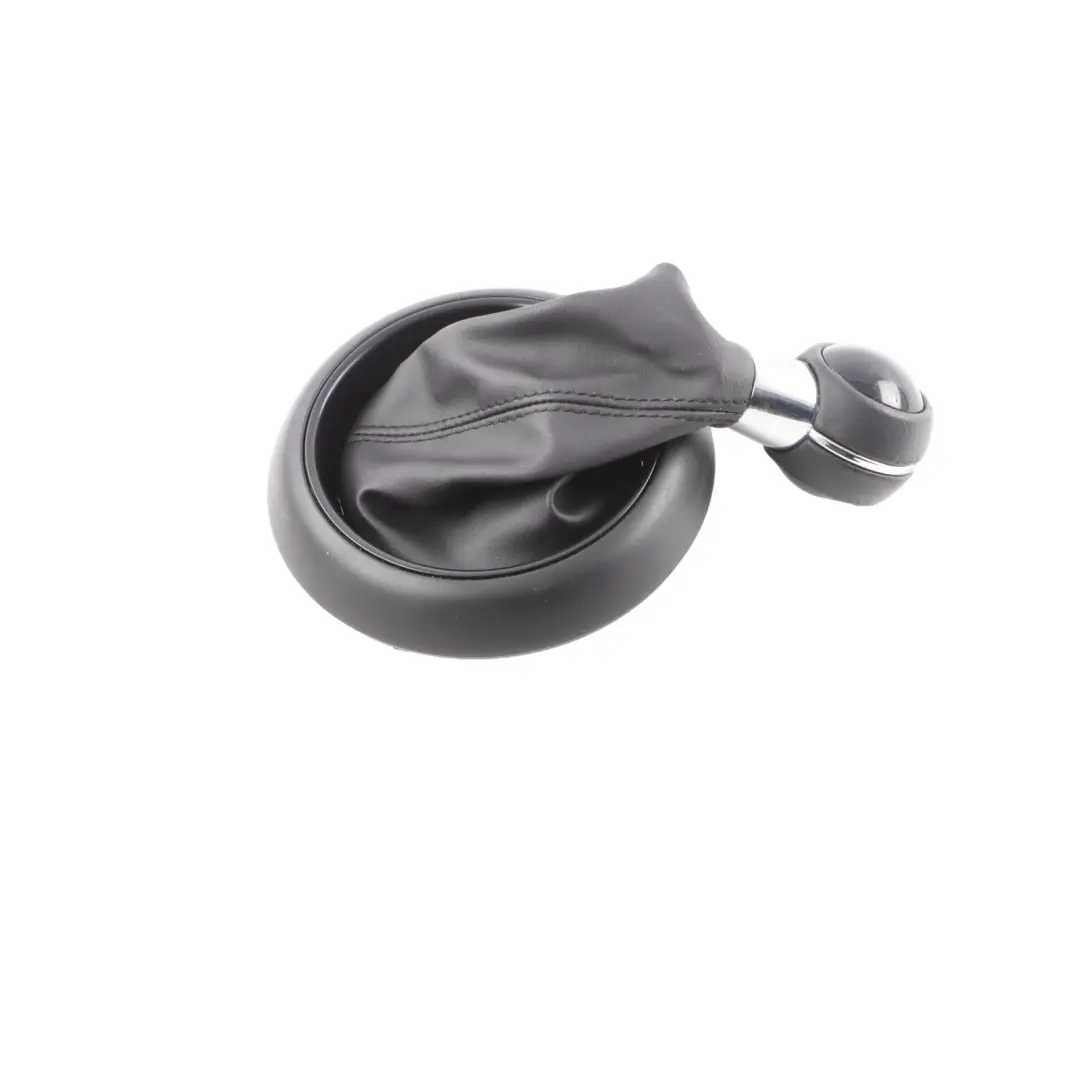 Mini F55 F56 F57 Pomo de la palanca de cambios de 6 velocidades de cuero - SKU 7641999-1 - Número de pieza 7641999
