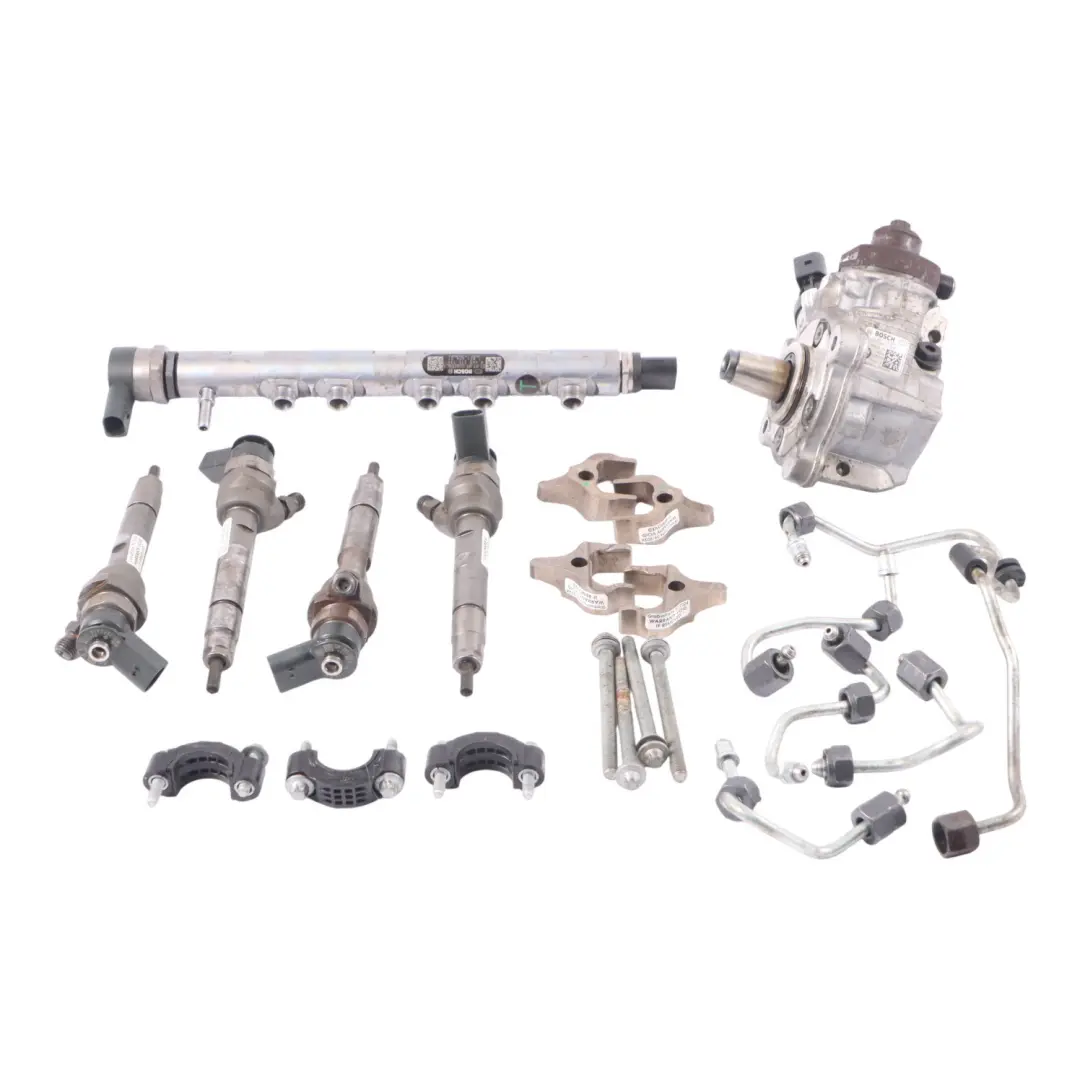 BMW E81 E87 LCI 116d 118d E90 318d N47 Fuel Pump Injector Injection System Set - SKU 7798446-3 - Part number 7798446