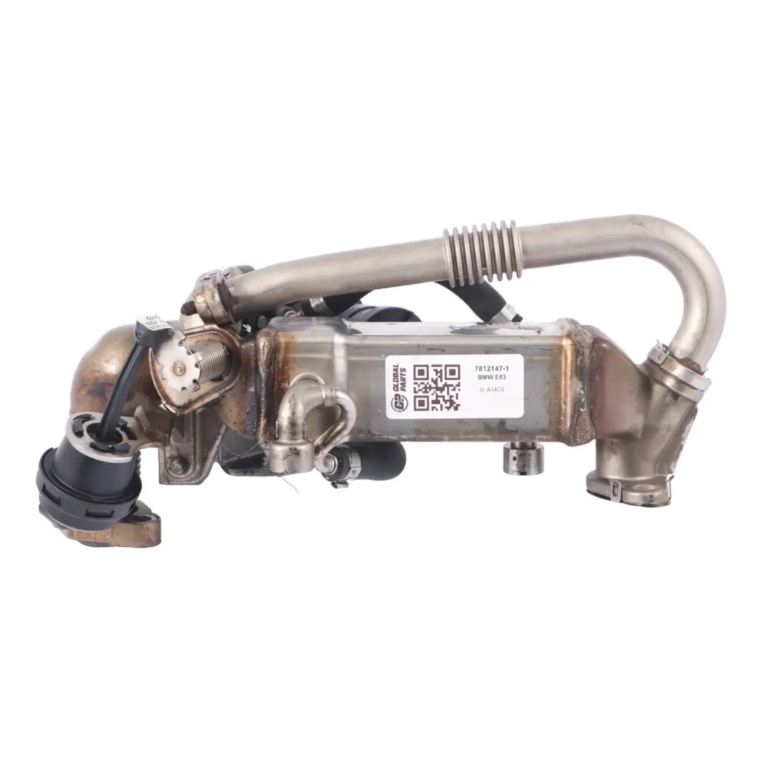N47 Collettore scarico EGR Raffreddatore scarico per BMW X3 E83 LCI con numero di parte 7812147 BMW X3 E83 LCI N47 Collettore scarico EGR Raffreddatore scarico - SKU 7812147-1 - Numero di parte 7812147