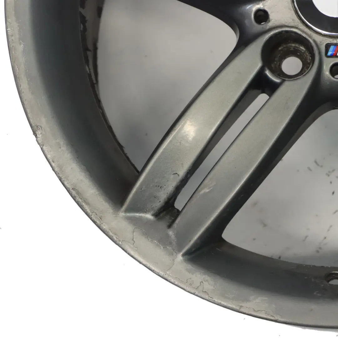 BMW E81 E87 Rear Grey Alloy Wheel Rim 18" 8,5J M Double Spoke 208 - SKU 7839305-10 - Part number 7839305