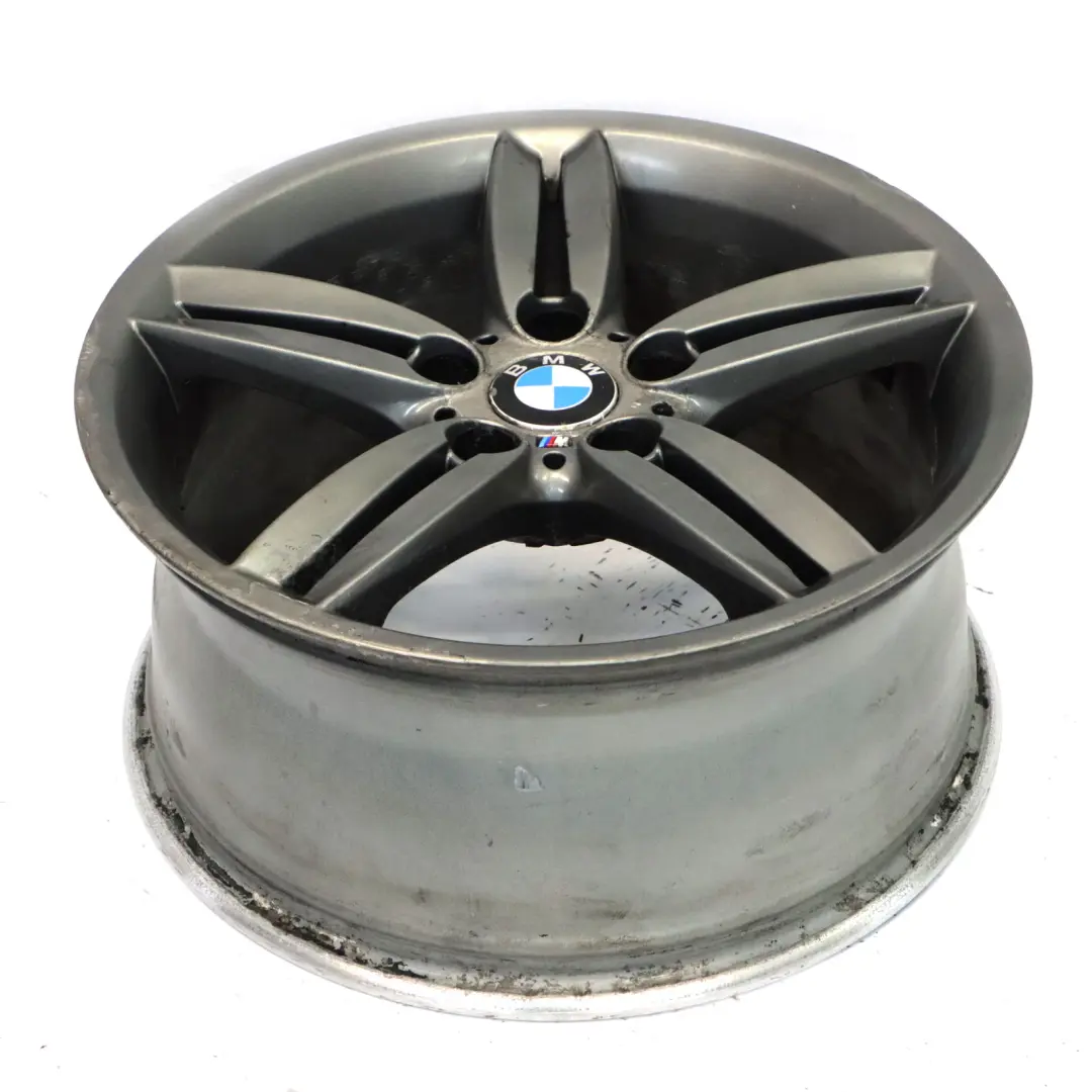 BMW E81 E87 Rear Grey Alloy Wheel Rim 18" 8,5J M Double Spoke 208 - SKU 7839305-10 - Part number 7839305