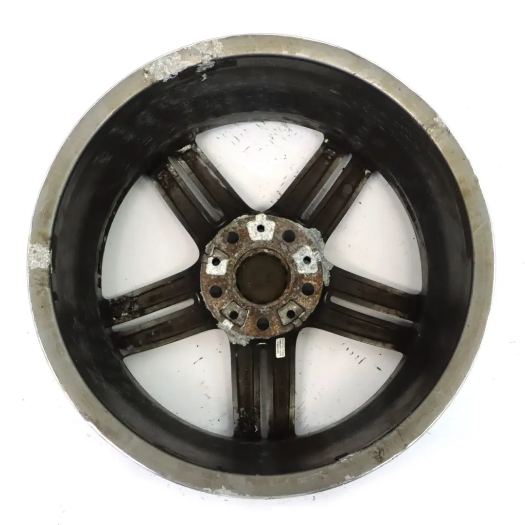 BMW E81 E87 Rear Grey Alloy Wheel Rim 18" 8,5J M Double Spoke 208 - SKU 7839305-10 - Part number 7839305
