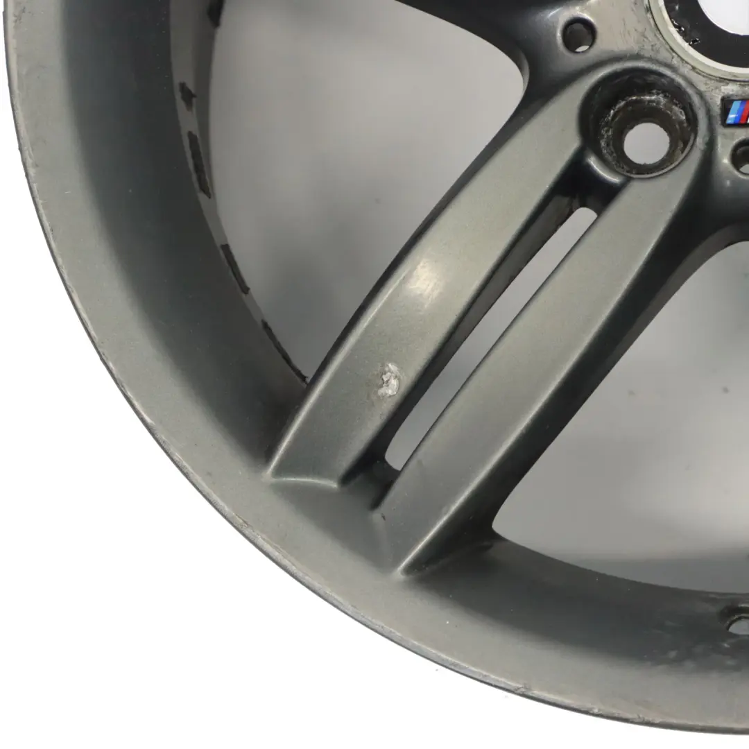 BMW E81 E87 Rear Grey Alloy Wheel Rim 18" 8,5J M Double Spoke 208 - SKU 7839305-9 - Part number 7839305