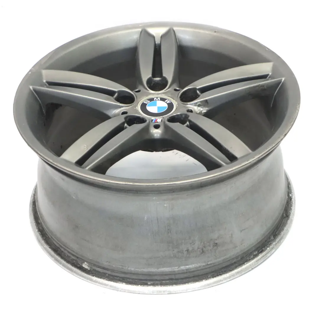 BMW E81 E87 Rear Grey Alloy Wheel Rim 18" 8,5J M Double Spoke 208 - SKU 7839305-9 - Part number 7839305