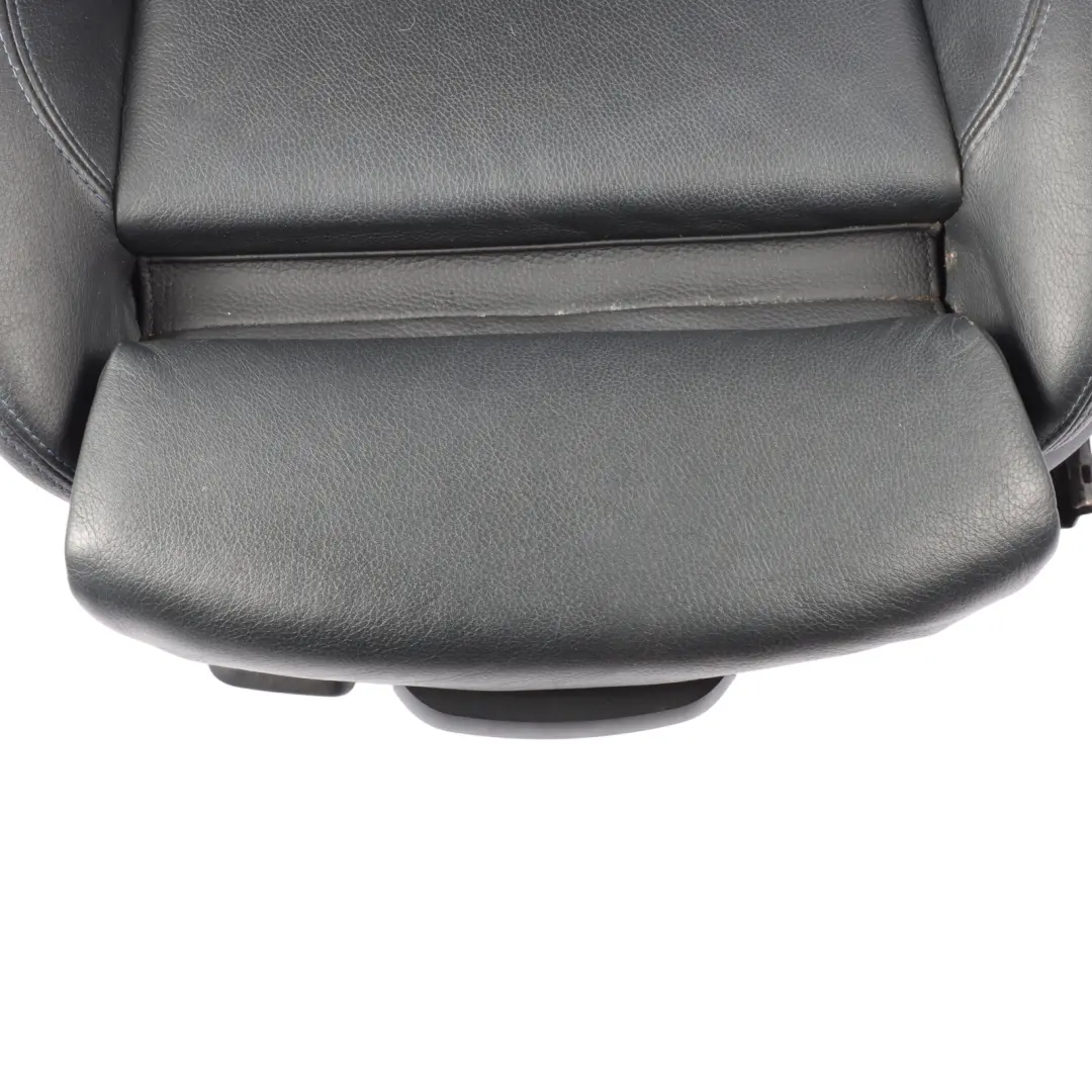  Asiento Delantero BMW E90 LCI Izquierdo M Sport Cuero Negro Dakota Azul Lumbar - SKU 7843515-3 - Número de pieza 7843515
