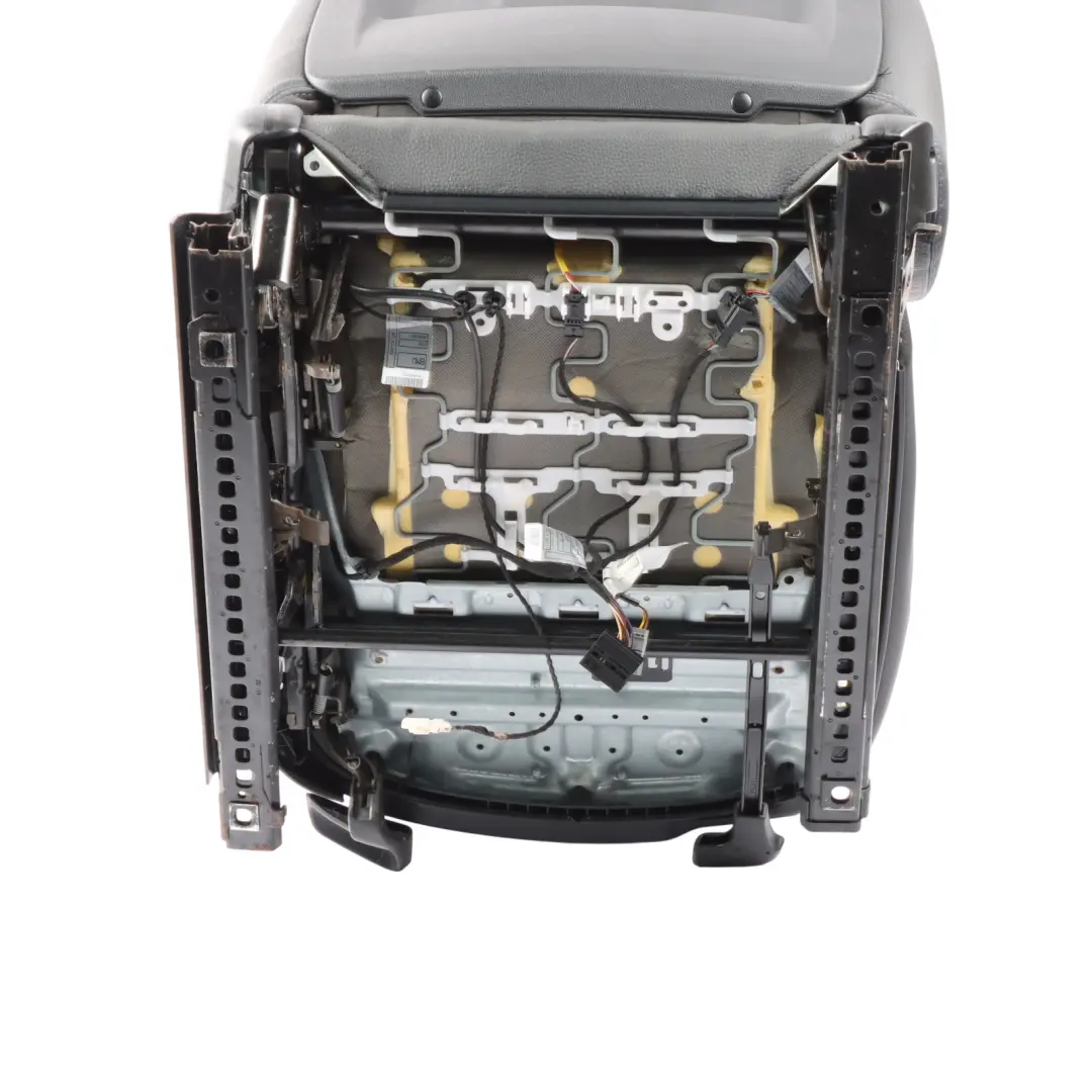  Siège Avant BMW E90 E91 LCI Gauche M Sport Cuir Noir Dakota Bleu Lumbar - SKU 7843515-3 - Numéro de pièce 7843515