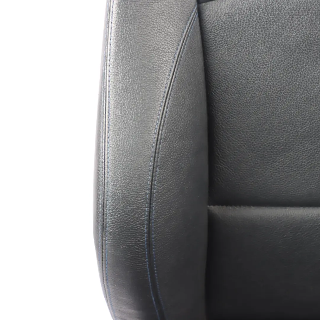 Vordersitz BMW E90 E91 LCI Links M Sport Schwarz Leder Dakota Blau Lendenwirbel für mit Teilenummer 7843515 Vordersitz BMW E90 E91 LCI Links M Sport Schwarz Leder Dakota Blau Lendenwirbel - SKU 7843515-3 - Teilenummer 7843515