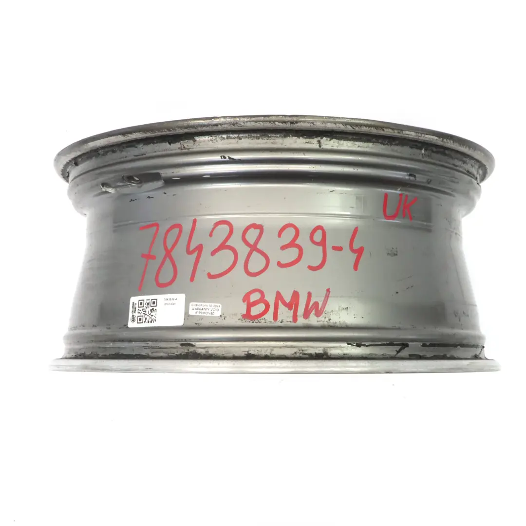 Ferric Grey Front Alloy Wheel Rim 18" ET:34 8J M Spider Spoke 193 BMW E90 E91 - SKU 7843839-4 - Part number 7843839