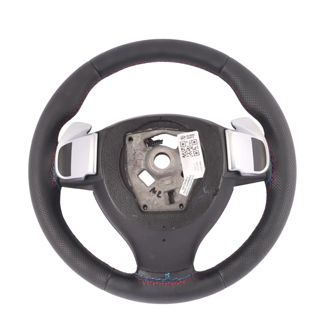 Leather M Sport Thick Steering Wheel Paddle Shift to BMW F01 LCI F10 F11 NEW Black with Part number 7844103 BMW F01 LCI F10 F11 NEW Black Leather M Sport Thick Steering Wheel Paddle Shift - SKU 7844103-1 - Part number 7844103