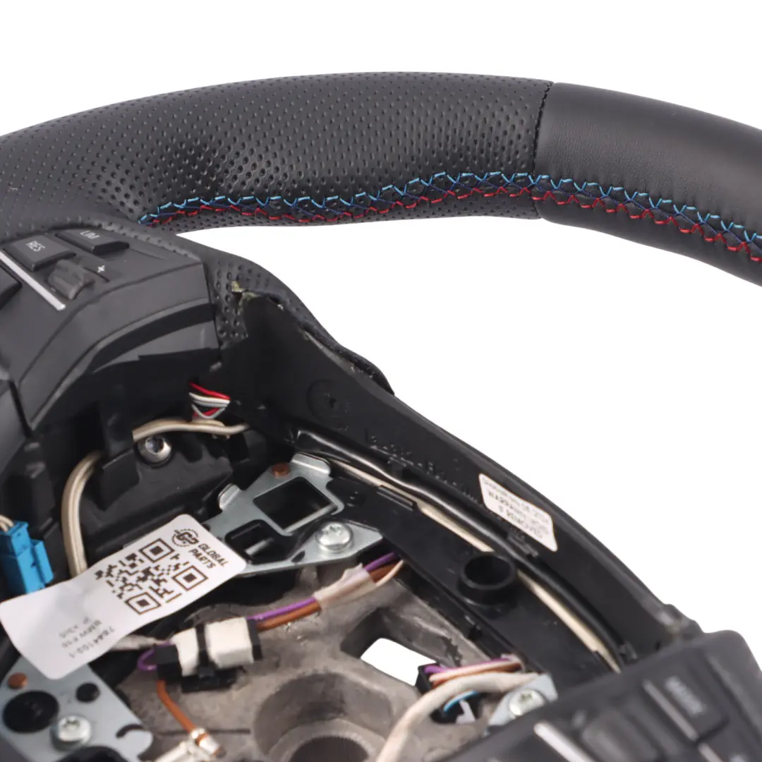 BMW F01 LCI F10 F11 NEU Schwarzes Leder M Sport Dickes Lenkrad Schaltwippen - SKU 7844103-1 - Teilenummer 7844103