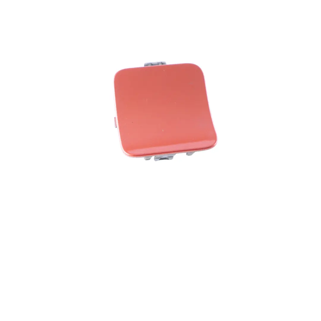 Bumper Tow Eye Cap Cover Left N/S Valencia Orange - B44 8038073 to BMW X1 E84 Rear with Part number 7845543 BMW X1 E84 Rear Bumper Tow Eye Cap Cover Left N/S Valencia Orange - B44 8038073 - SKU 7845543-ORG - Part number 7845543