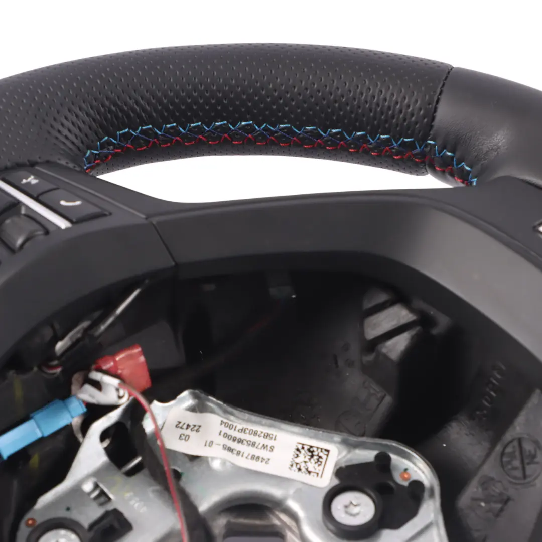 Volante BMW X3 F25 X4 F26 NUOVO in Pelle Nera M Sport Cambio a Palette - SKU 7845807-2 - Numero di parte 7845807