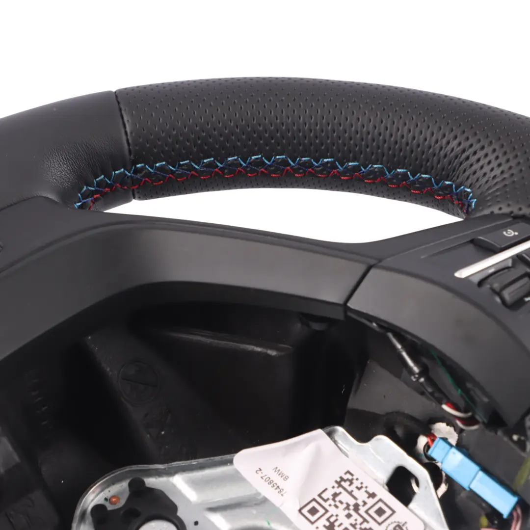 NUOVO in Pelle Nera M Sport Cambio a Palette per Volante BMW X3 F25 X4 F26 con numero di parte 7845807 Volante BMW X3 F25 X4 F26 NUOVO in Pelle Nera M Sport Cambio a Palette - SKU 7845807-2 - Numero di parte 7845807