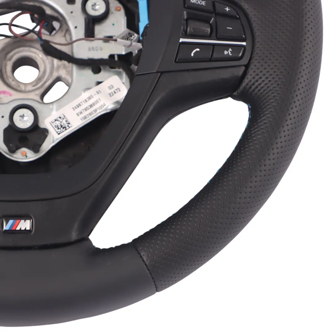 Volante BMW X3 F25 X4 F26 NUOVO in Pelle Nera M Sport Cambio a Palette - SKU 7845807-2 - Numero di parte 7845807