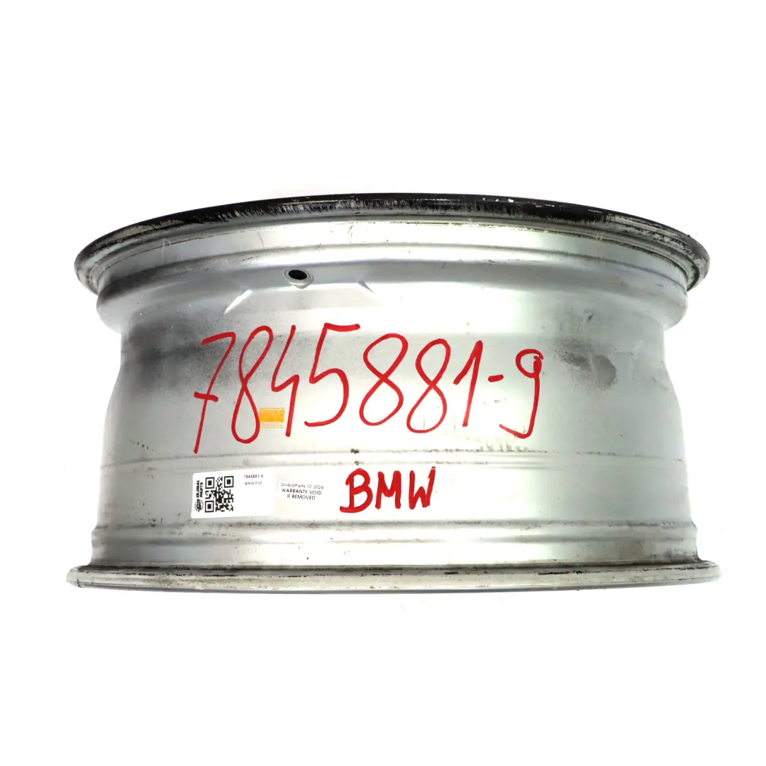 BMW F30 F31 Hinten Alu Felge Alufelge 18" 8,5J ET:47 M Sternspeiche 400 - SKU 7845881-9 - Teilenummer 7845881