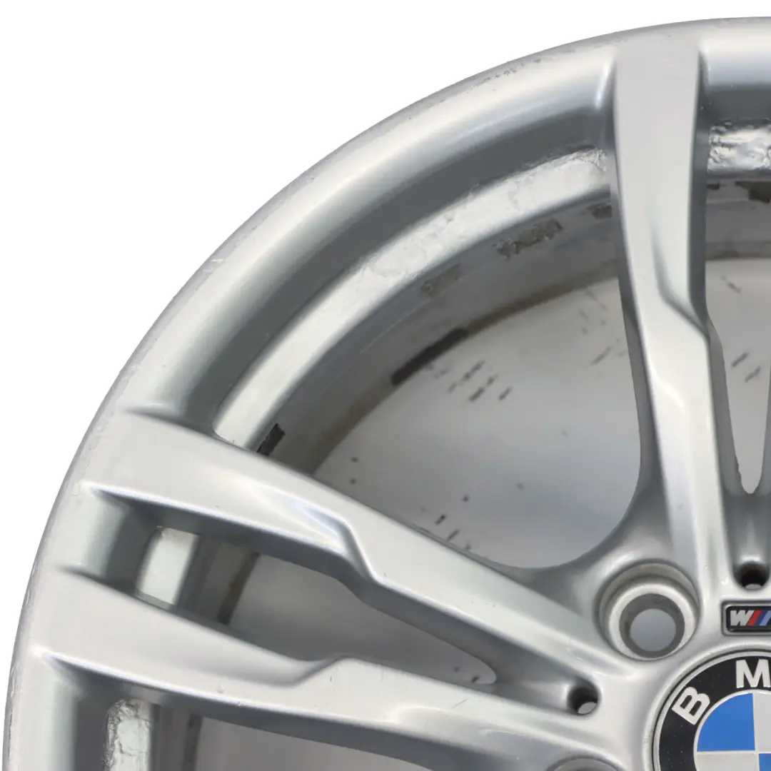 BMW F30 F31 F32 Cerchio in lega argento 18" 8J ET:34 M Doppie razze 441 - SKU 7846778-1 - Numero di parte 7846778