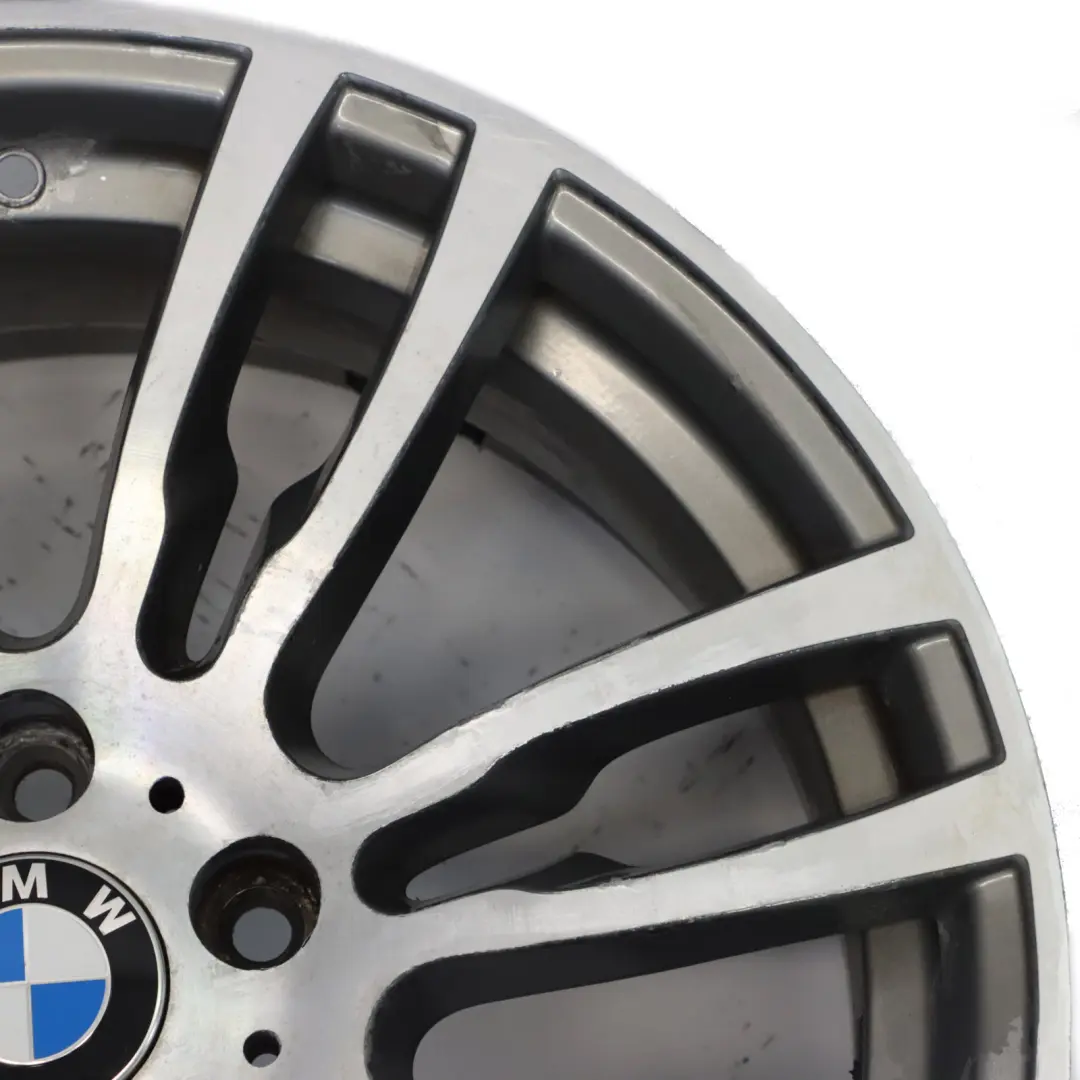 Ferric Grey Wheel Alloy Rim 19" M Star Spoke 403 ET:36 8J to BMW F30 F31 with Part number 7850020 BMW F30 F31 Ferric Grey Wheel Alloy Rim 19" M Star Spoke 403 ET:36 8J - SKU 7850020-5 - Part number 7850020