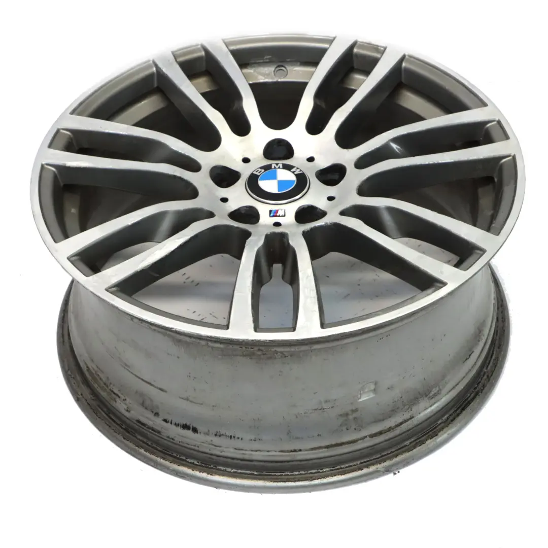 Ferric Grey Wheel Alloy Rim 19" M Star Spoke 403 ET:36 8J to BMW F30 F31 with Part number 7850020 BMW F30 F31 Ferric Grey Wheel Alloy Rim 19" M Star Spoke 403 ET:36 8J - SKU 7850020-5 - Part number 7850020