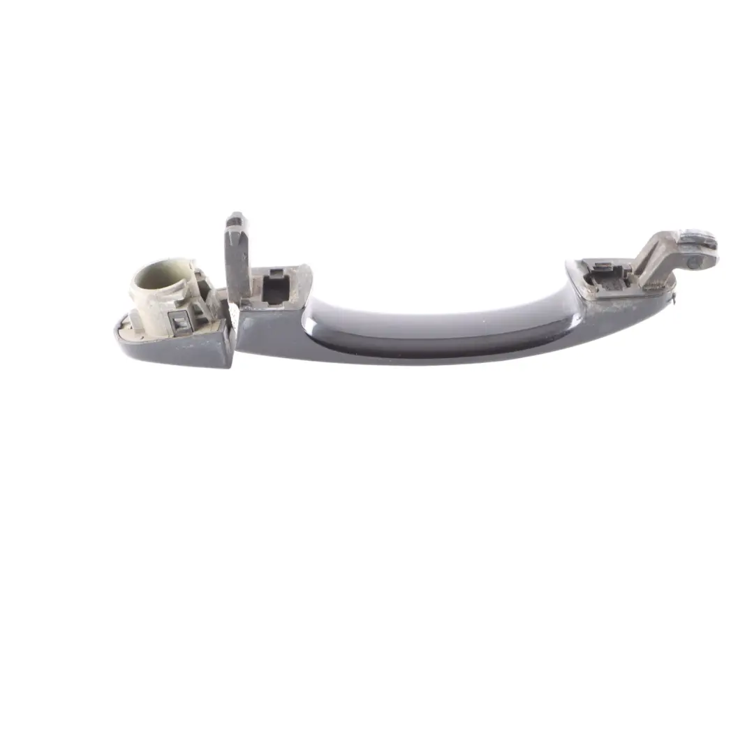 Front Exterior Grab Handle Deep Black - C9X to VW Volkswagen Touran 1T with Part number 7H0837209 VW Volkswagen Touran 1T Front Exterior Grab Handle Deep Black - C9X - SKU 7H0837209-DBL - Part number 7H0837209