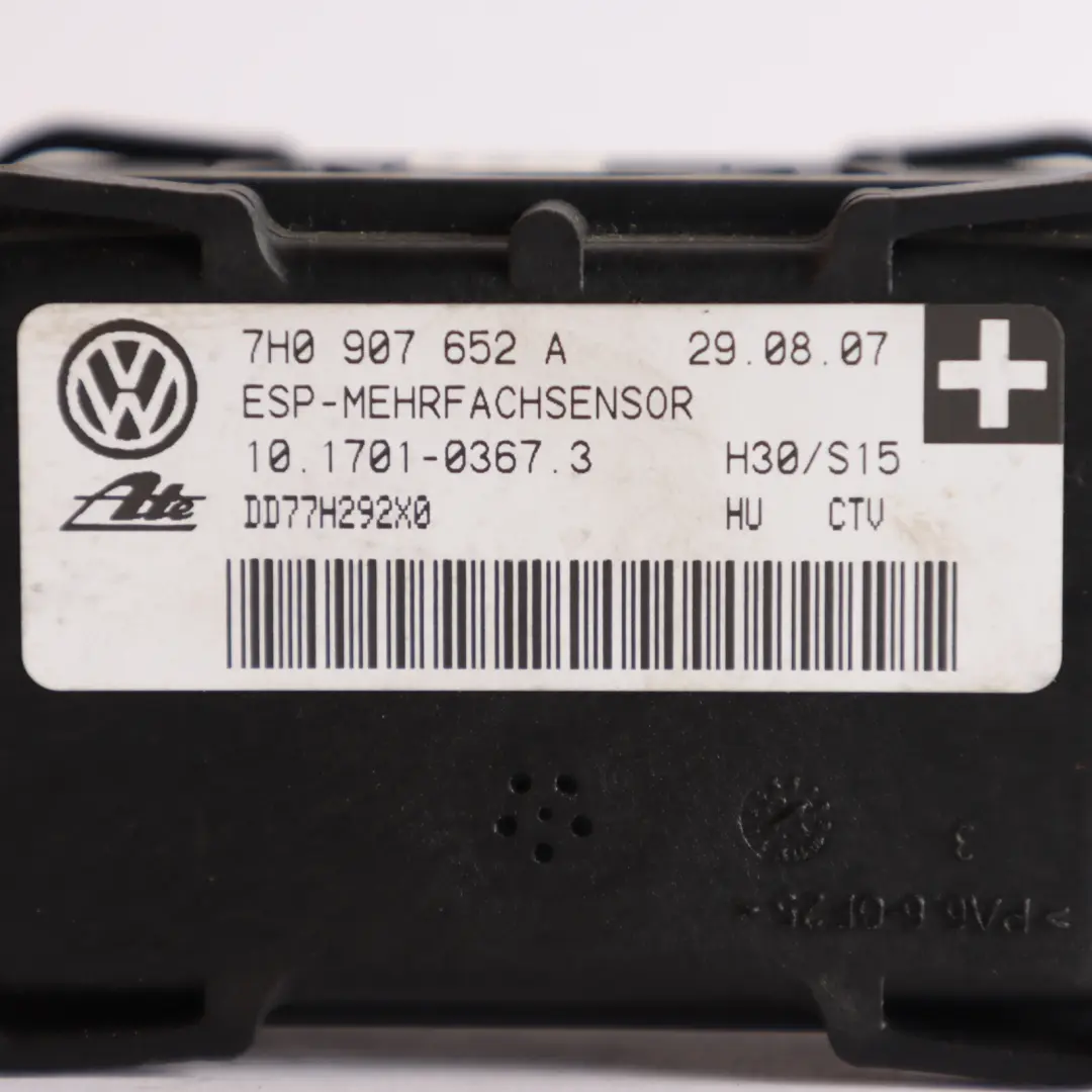 Modulo sensore velocità di imbardata per Audi Q7 4L con numero di parte 7H0907652A Audi Q7 4L Modulo sensore velocità di imbardata - SKU 7H0907652A - Numero di parte 7H0907652A