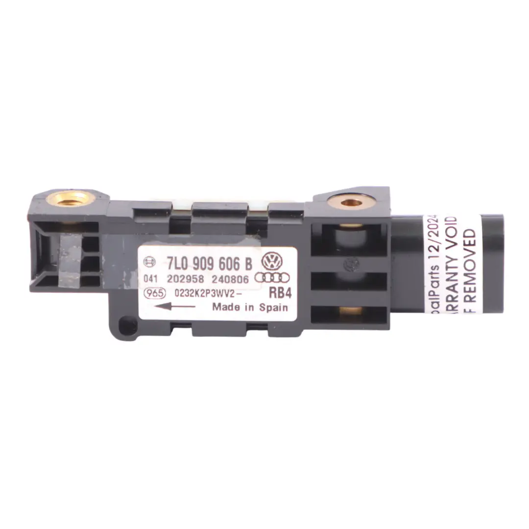 7L Front Impact Crash Sensor Left Right N/O/S 7L0909606D to VW Volkswagen Touareg with Part number 7L0909606B VW Volkswagen Touareg 7L Front Impact Crash Sensor Left Right N/O/S 7L0909606D - SKU 7L0909606B - Part number 7L0909606B