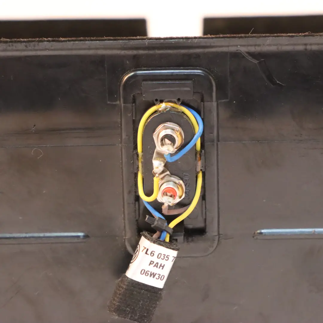 Volkswagen Touareg 7L Centre Console Tray Storage Compartment Black - SKU 7L6863284B - Part number 7L6863284B