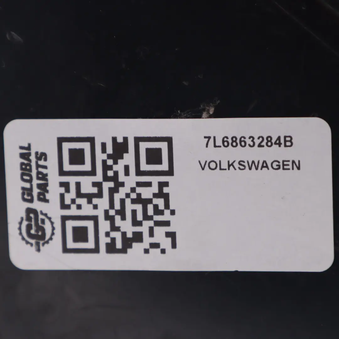 Volkswagen Touareg 7L Centre Console Tray Storage Compartment Black - SKU 7L6863284B - Part number 7L6863284B