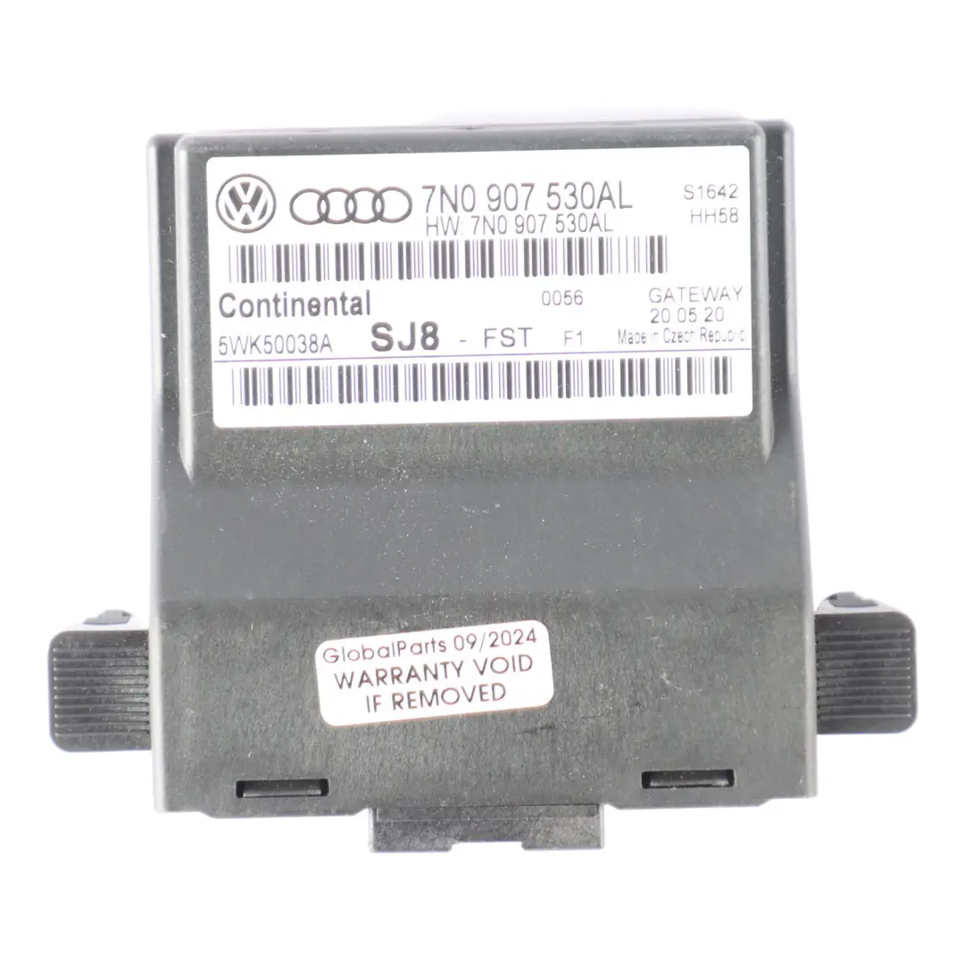 Gateway Steuergerät Modul für Audi TT 8J mit Teilenummer 7N0907530AL Audi TT 8J Gateway Steuergerät Modul - SKU 7N0907530AL - Teilenummer 7N0907530AL