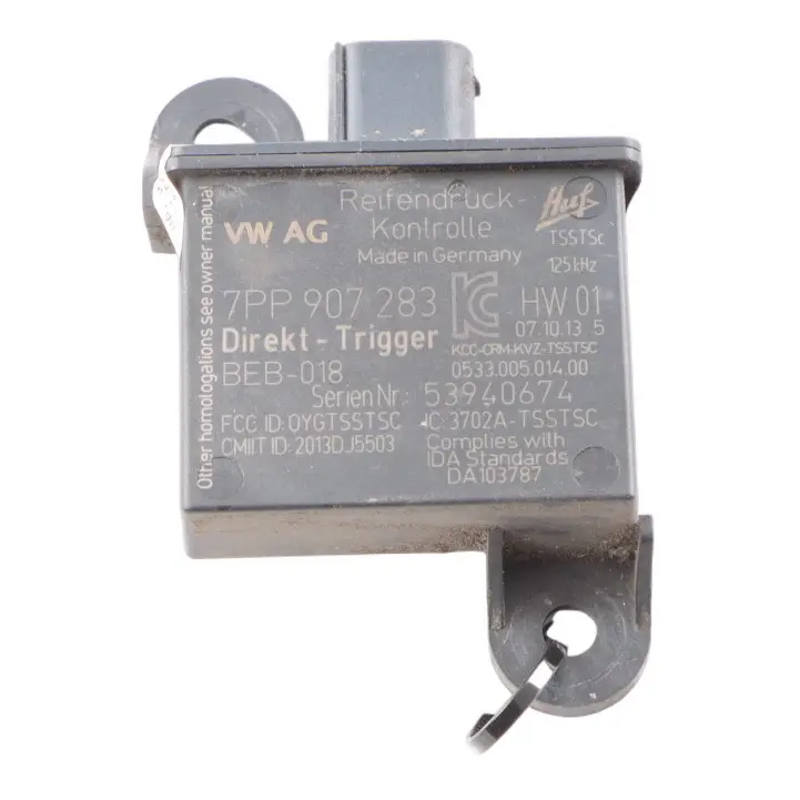 Audi RS6 C7 Módulo Sistema Monitor Presión Neumáticos ECU 7PP907283