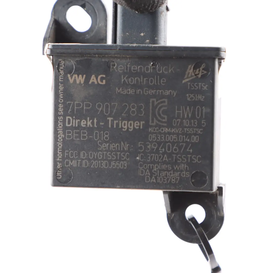 Audi RS6 C7 Modulo Sistema Controllo Pressione Pneumatici ECU - SKU 7PP907283 - Numero di parte 7PP907283