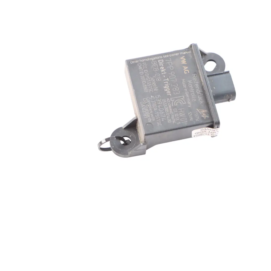 Módulo Sistema Monitor Presión Neumáticos ECU para Audi RS6 C7 con número de pieza 7PP907283 Audi RS6 C7 Módulo Sistema Monitor Presión Neumáticos ECU - SKU 7PP907283 - Número de pieza 7PP907283