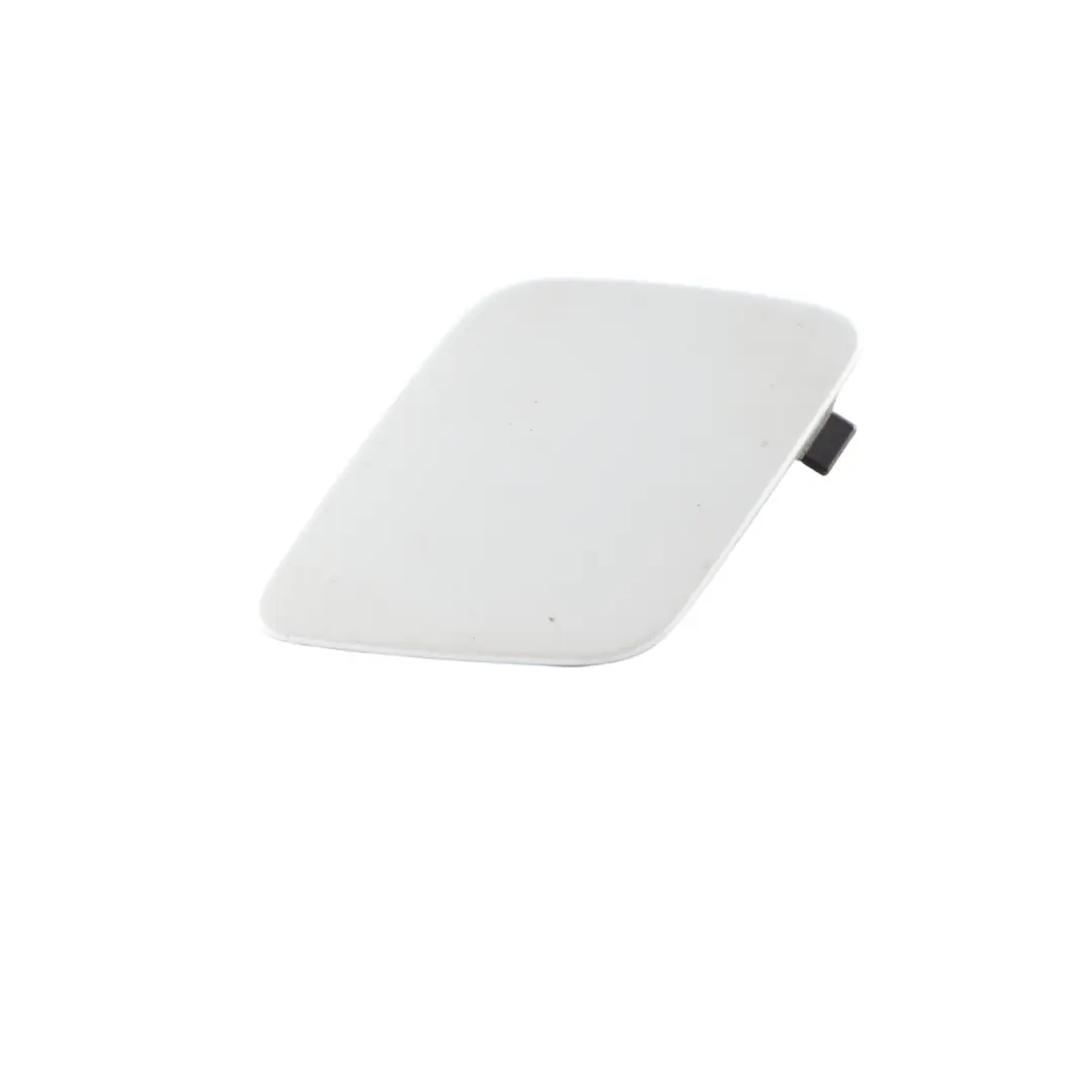 Front Bumper Towing Hook Eye Flap Mineral White 8035795 to BMW E92 E93 LCI M Sport with Part number 8035799 BMW E92 E93 LCI M Sport Front Bumper Towing Hook Eye Flap Mineral White 8035795 - SKU 8035799-MW - Part number 8035799