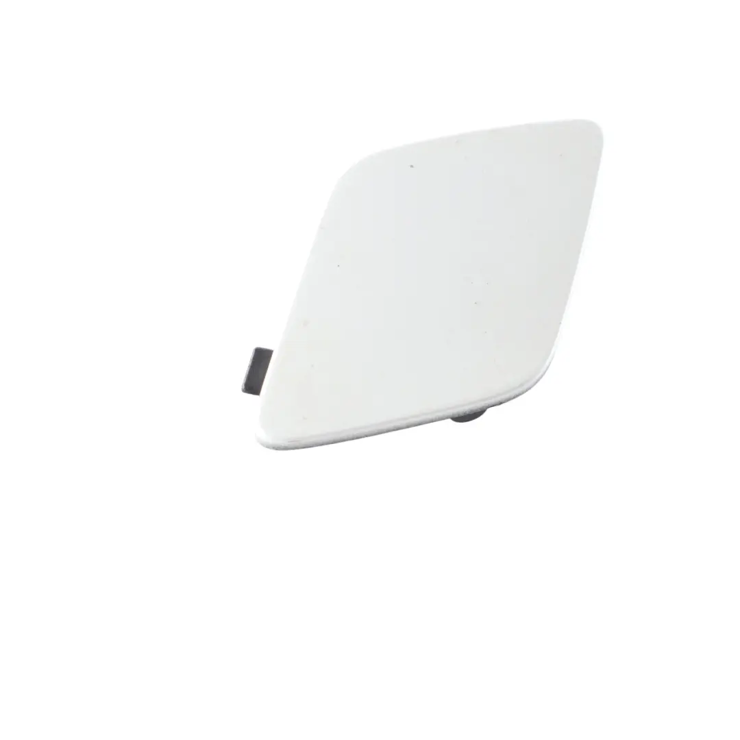 Front Bumper Towing Hook Eye Flap Mineral White 8035795 to BMW E92 E93 LCI M Sport with Part number 8035799 BMW E92 E93 LCI M Sport Front Bumper Towing Hook Eye Flap Mineral White 8035795 - SKU 8035799-MW - Part number 8035799