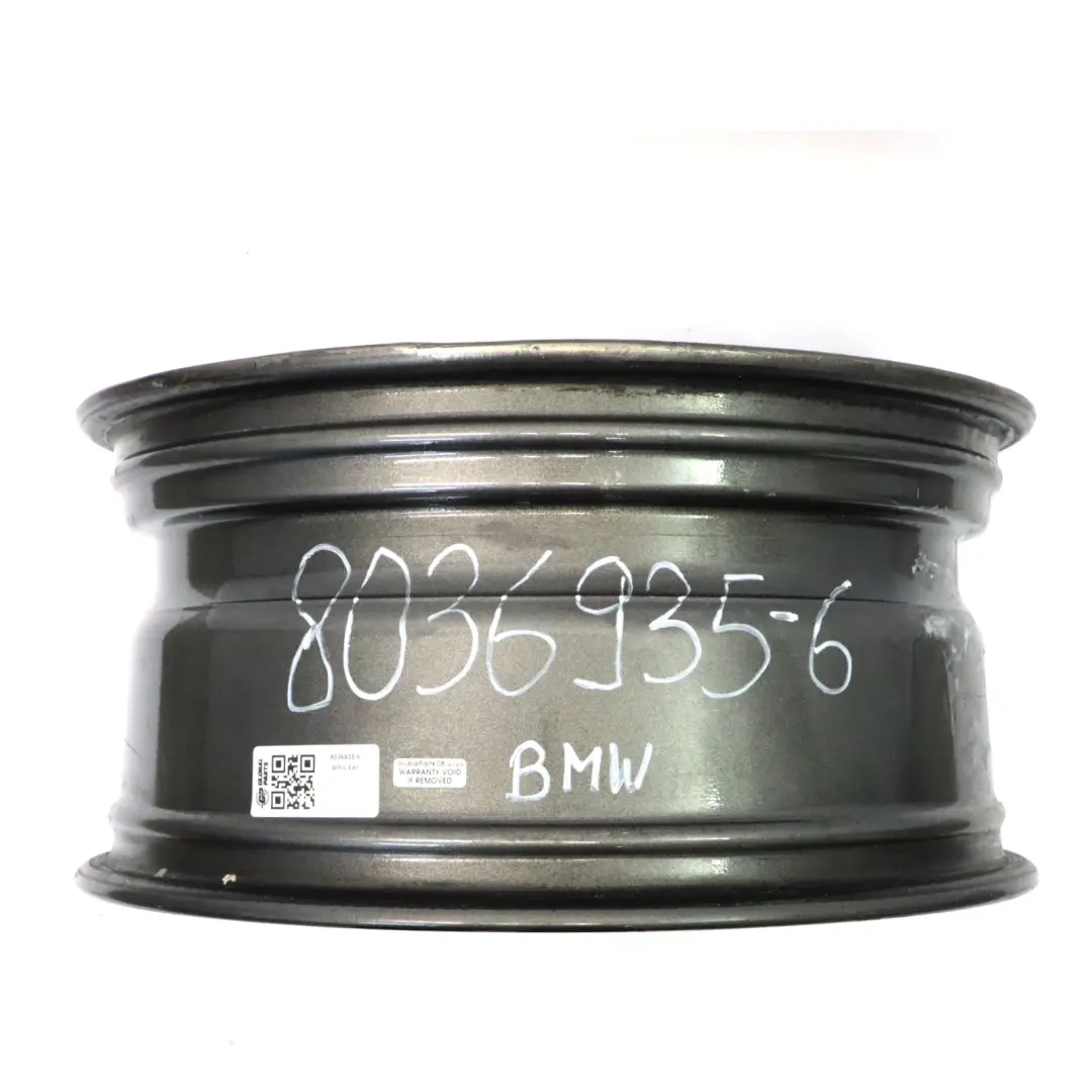 BMW E90 E91 E92 Ferric Grey Wheel Alloy Rim M Double Spoke 194 17" 8J ET:34 - SKU 8036935-6 - Part number 8036935