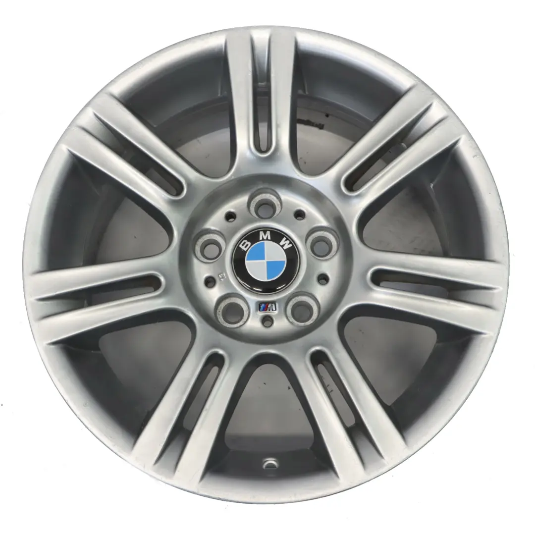 BMW E90 Silver Rear Wheel Alloy Rim M Double Spoke 194 17" 8,5J ET:37 - SKU 8036936-4 - Part number 8036936