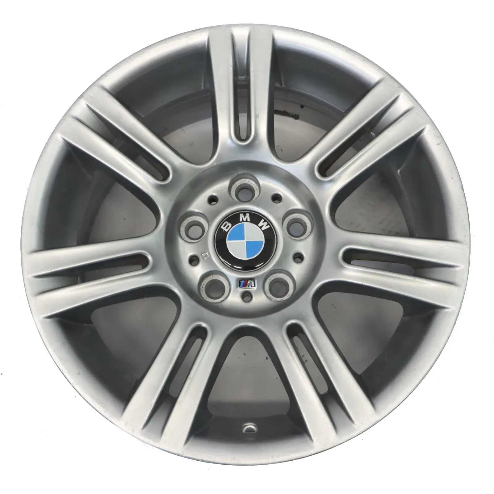 BMW E90 Argento Cerchio posteriore in lega M Doppie razze 194 17" 8,5J ET:37