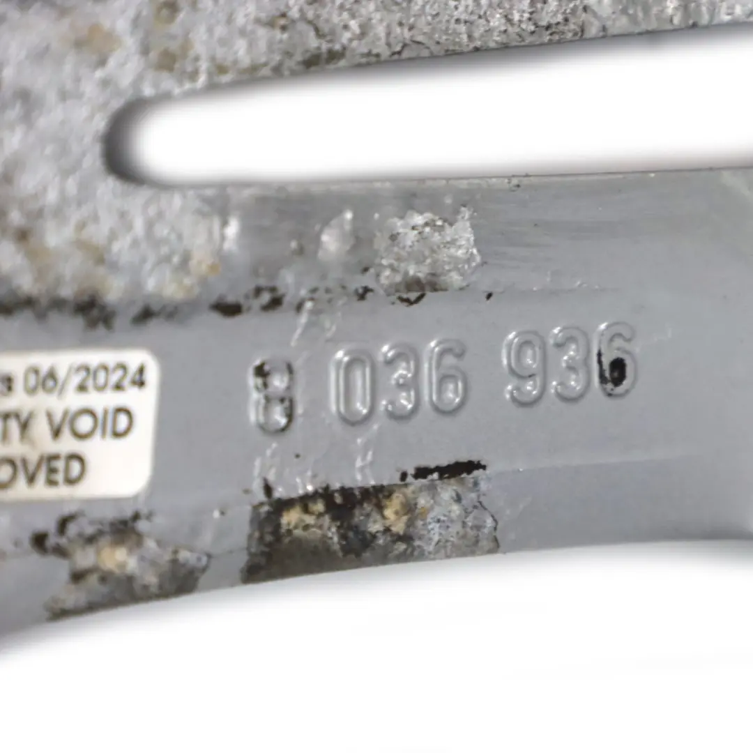 BMW E90 Silber Hinter Rad Felge M Doppelspeiche 194 17" 8,5J ET:37 - SKU 8036936-4 - Teilenummer 8036936
