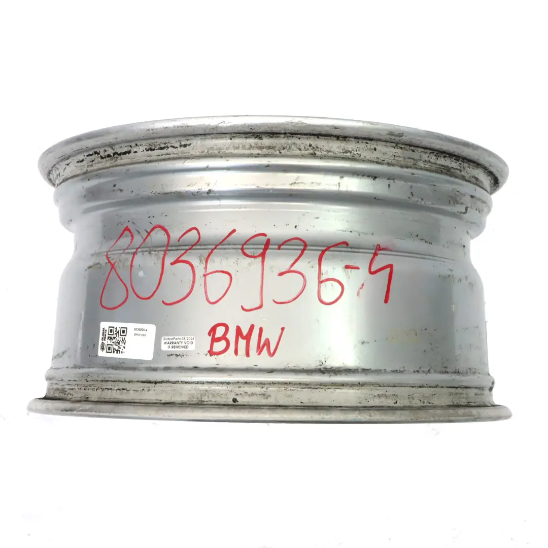 BMW E90 Silver Rear Wheel Alloy Rim M Double Spoke 194 17" 8,5J ET:37 - SKU 8036936-4 - Part number 8036936