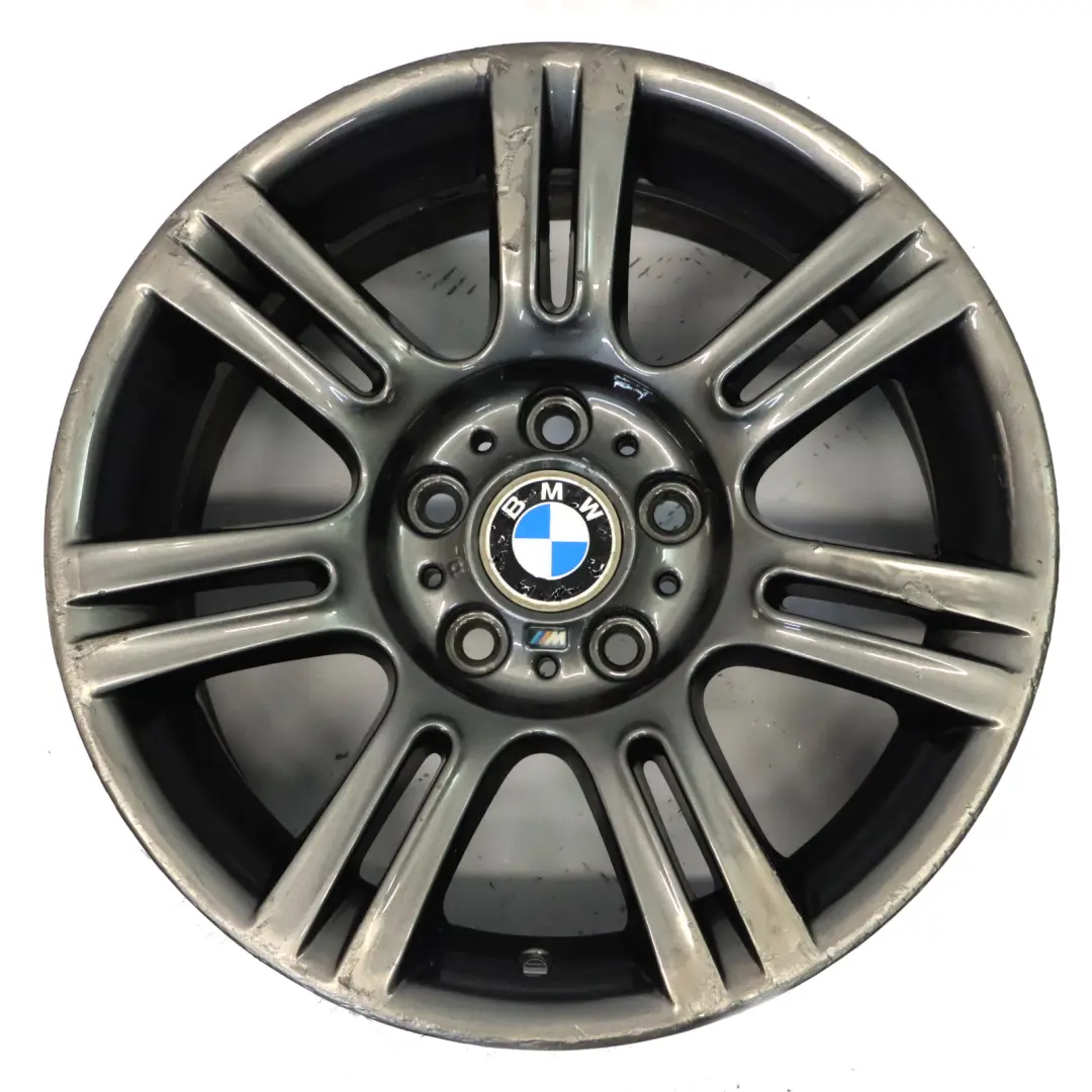 Hinter Rad Grau Felge M Doppelspeiche 194 17" 8,5J ET:37 für BMW E90 E91 E92 mit Teilenummer 8036936 BMW E90 E91 E92 Hinter Rad Grau Felge M Doppelspeiche 194 17" 8,5J ET:37 - SKU 8036936-9 - Teilenummer 8036936