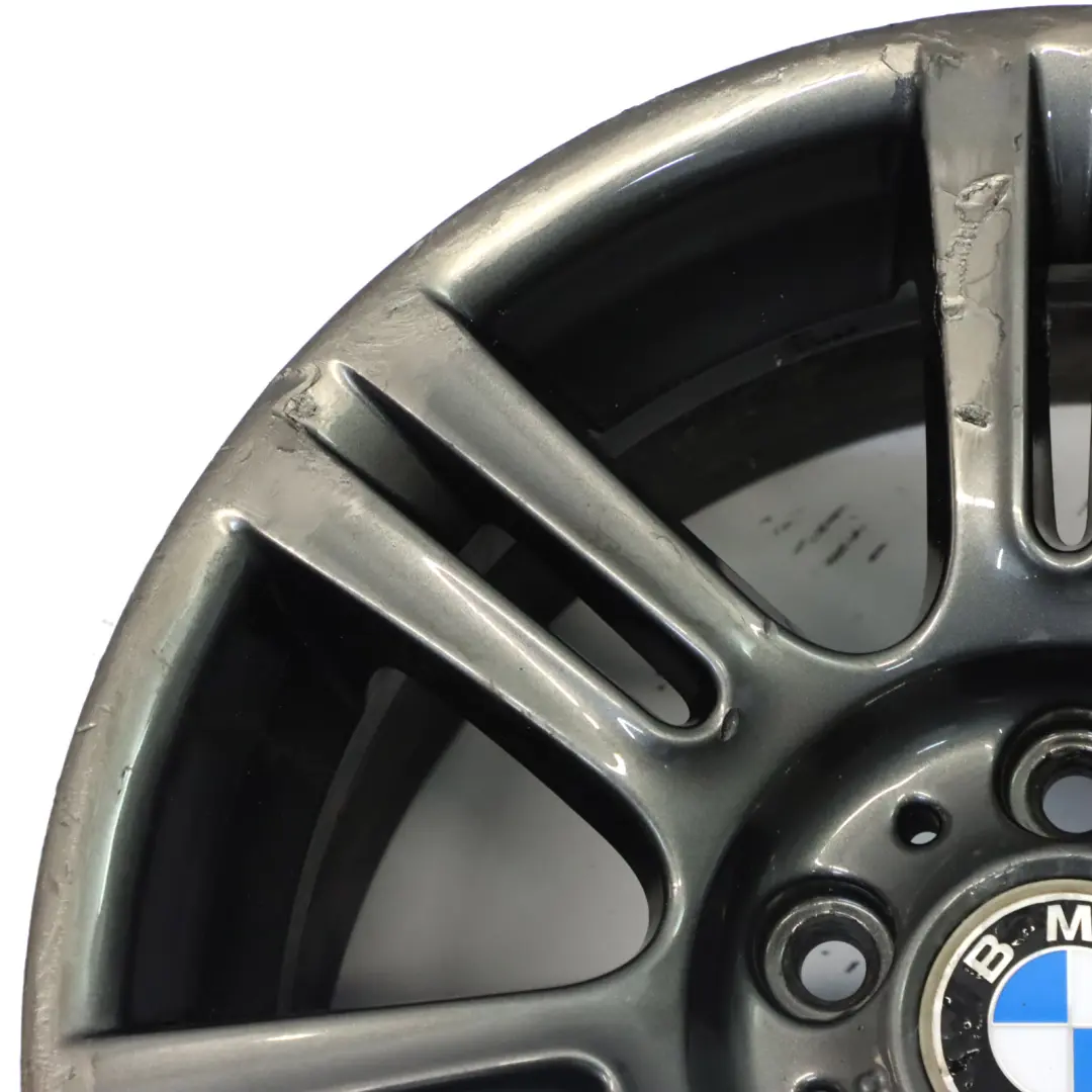 BMW E90 E91 E92 Hinter Rad Grau Felge M Doppelspeiche 194 17" 8,5J ET:37 - SKU 8036936-9 - Teilenummer 8036936