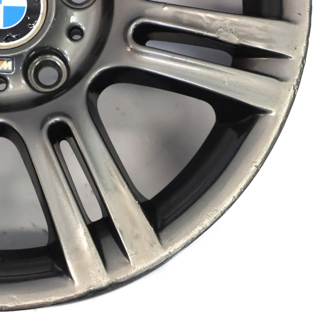 BMW E90 E91 E92 Rear Grey Wheel Alloy Rim M Double Spoke 194 17" 8,5J ET:37 - SKU 8036936-9 - Part number 8036936