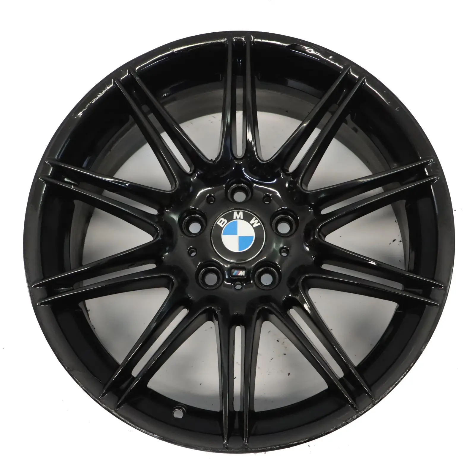 BMW E90 E91 avant Noir Jantes Alu Alliage 19 " M Rayons Doubles 225 8J Et :3 7