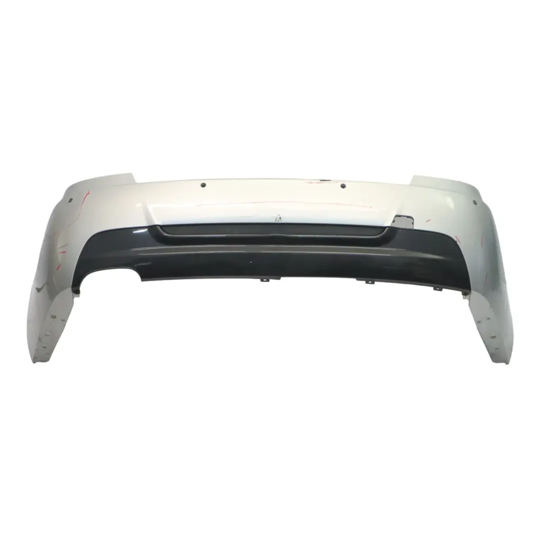 BMW E92 E93 Rear Bumper Coupe Convertible M Sport PDC Titansilber Silver - 354 - SKU 8044934-TS2 - Part number 8044934