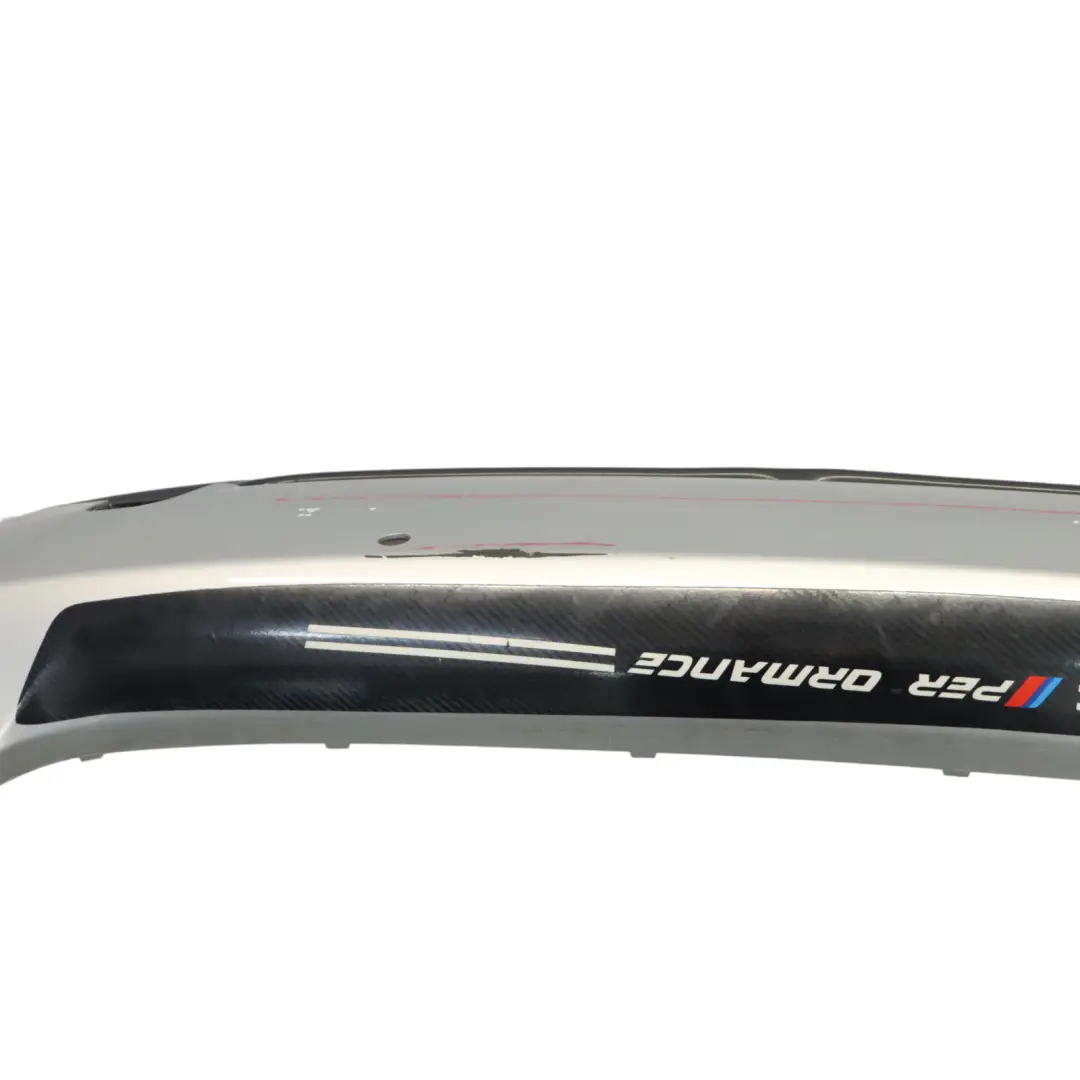 BMW E92 E93 Rear Bumper Coupe Convertible M Sport PDC Titansilber Silver - 354 - SKU 8044934-TS2 - Part number 8044934
