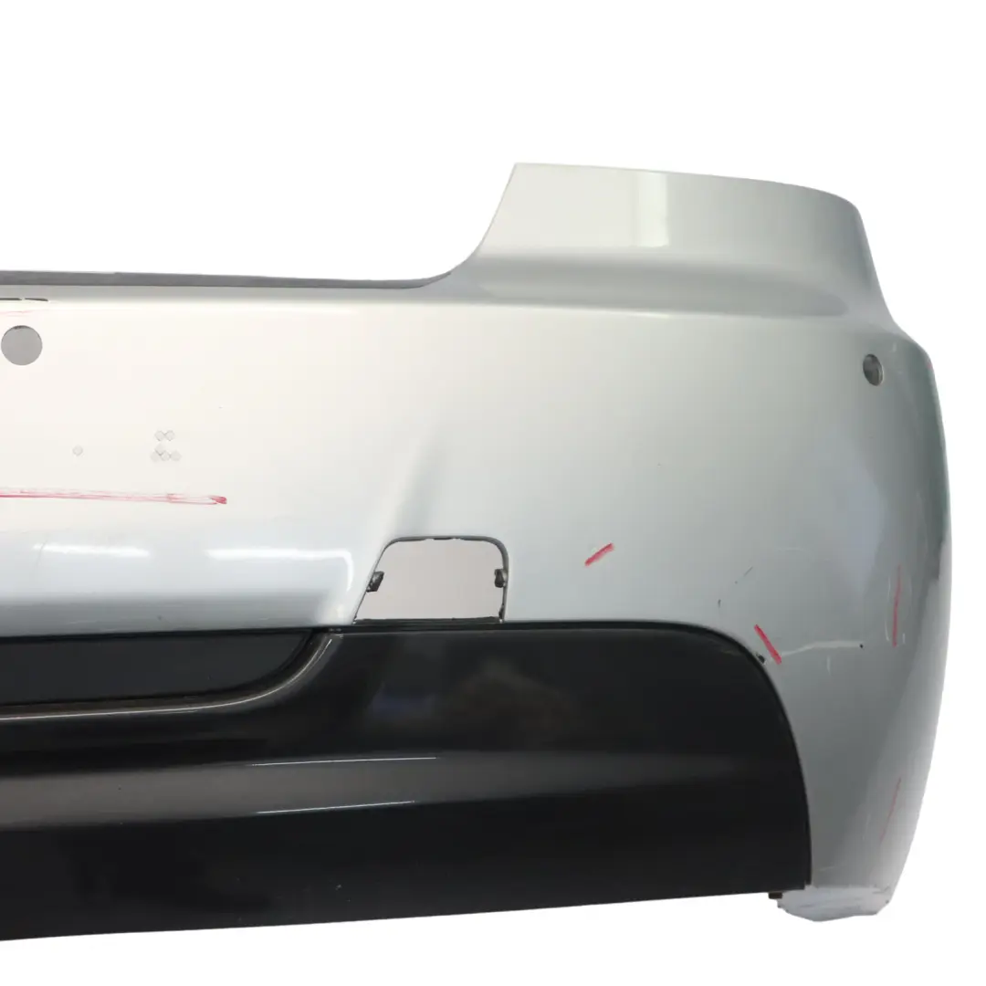 BMW E92 E93 Rear Bumper Coupe Convertible M Sport PDC Titansilber Silver - 354 - SKU 8044934-TS2 - Part number 8044934